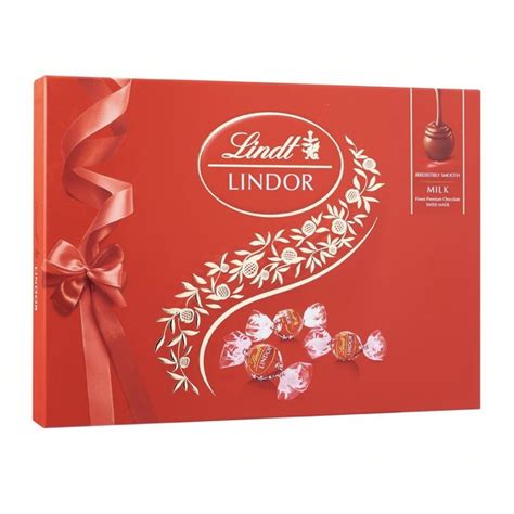 Lindt Lindor Milk Chocolate Gift Box 168g Shopee Philippines