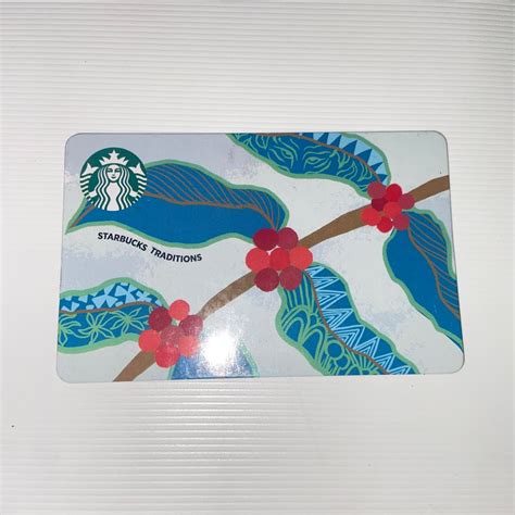 Starbucks Tradition Promo Card Hobbies Toys Stationary Craft