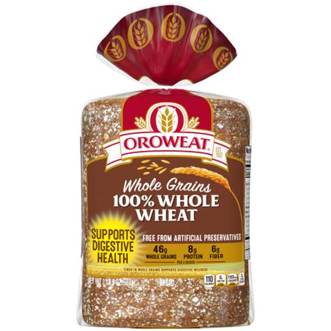 Oroweat Premium Breads Whole Wheat