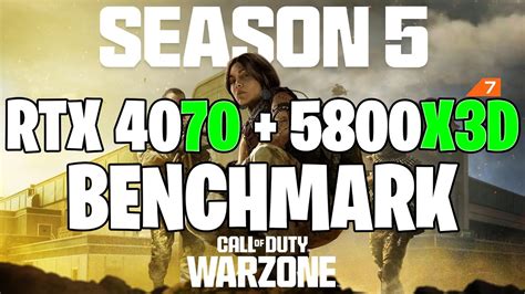 Warzone 3 SEASON 5 Competitive Settings RTX 4070 Ryzen 7 5800x3D