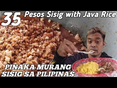 Pinaka Murang Sisig Sa Pilipinas Sa Project Mo Lang Makikita Pesos