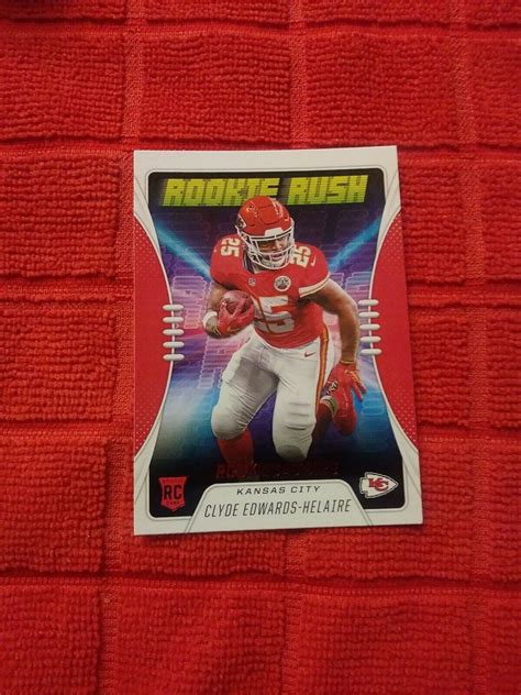 2020 Rookies And Stars RR 11 Clyde Edwards Helaire Rookie Rush EBay