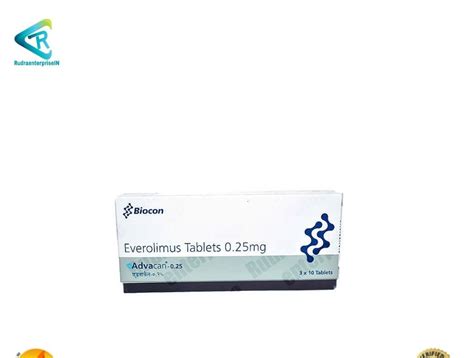 Everolimus Advacan 0 5 Mg 0 25 Mg At Rs 350 Box In Surat ID