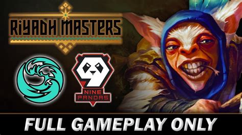 Kiyotaka Meepo MID Riyadh Masters 2023 9Pandas VS Beastcoast Full