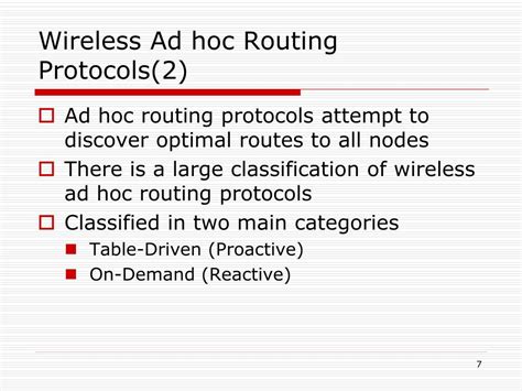 Ppt Security For The Optimized Link State Routing Protocol For