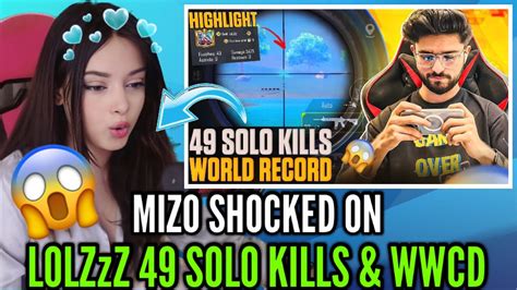 Mizo Shocked On Lolzzz Mizo React On Lolzzz Solo Kills In