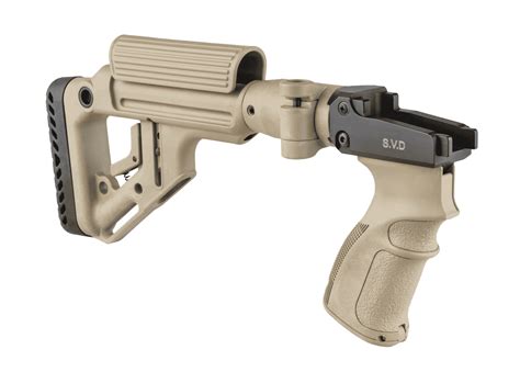 Uas Svd Fab Defense Side Folding Buttstock With Integrated Cheek Rest For Svd Zfi Inc