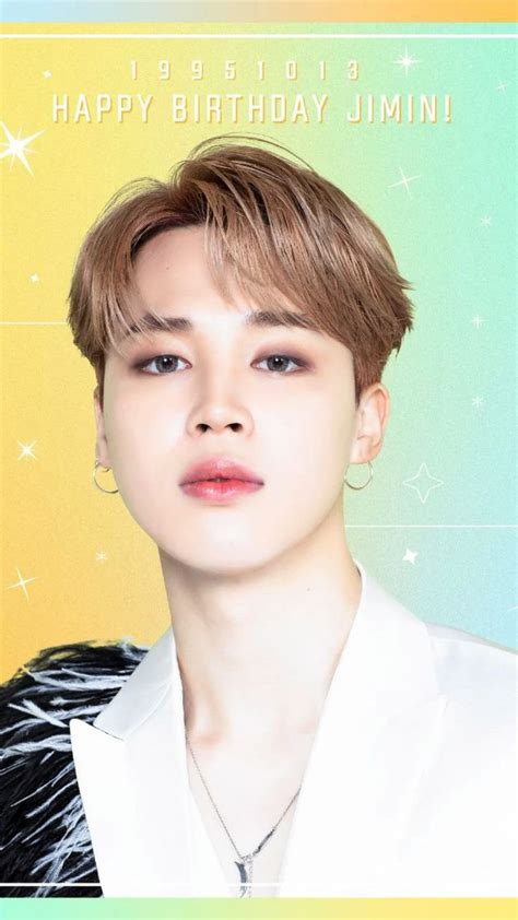 Happy Birthday Jimin Bts Jimin Birthday Jimin