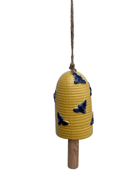 Beehive Wind Chime Asst Colors Esschert Design Usa