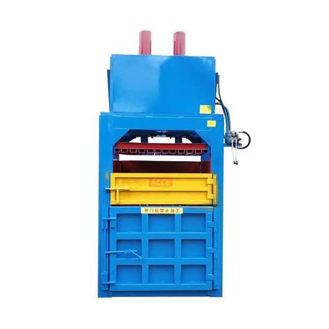 Double Cylinder Ton Hydraulic Vertical Baler For Packing Carton