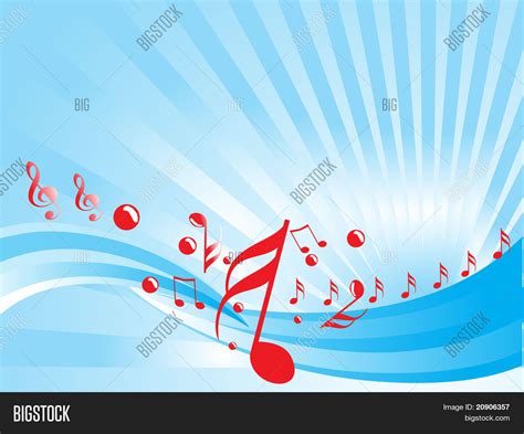 Music Notes Abstract Vector & Photo (Free Trial) | Bigstock