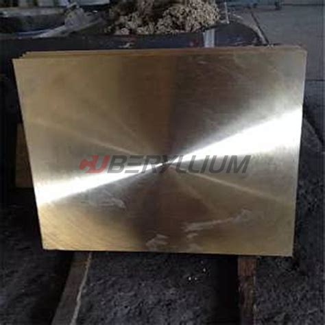 UNS C17200 Alloy 25 Beryllium Copper C172 Sheet Metal Plate 1mmx200mm