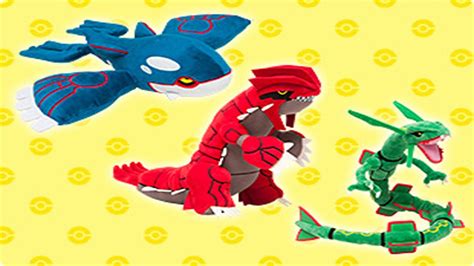 Merch Week #18: Hoenn Plushies, Mega Charizard Y PokePla - YouTube