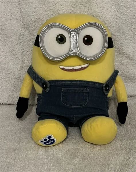 Minion Plush Toy Bob Yellow Minions Despicable Me Gru Build A Bear £400 Picclick Uk