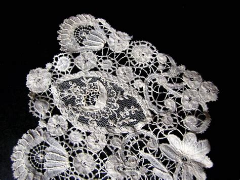 Hearts Desires Collar 187 Victorian Collar Handmade Brussels Lace