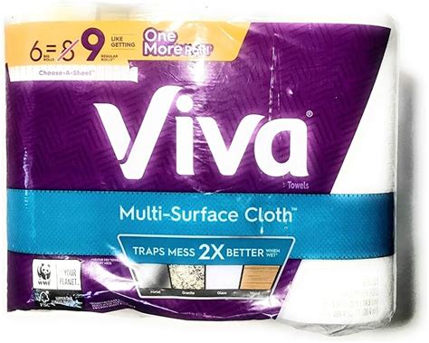 Amazon.com: Viva Choose-a-Sheet Paper towels 6 Rolls : Health & Household