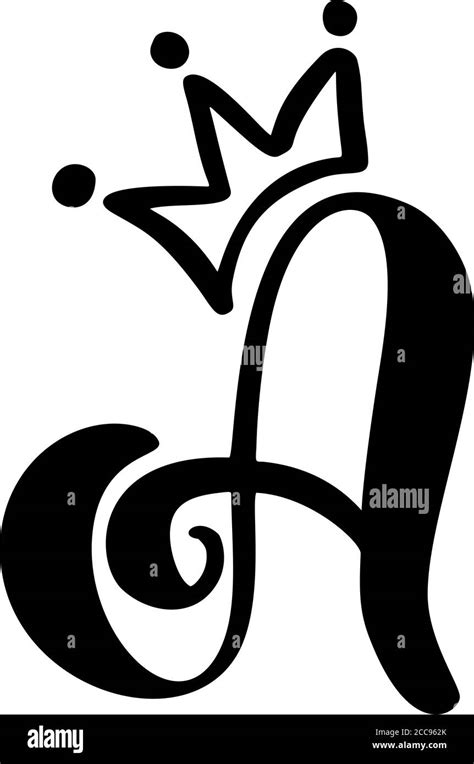 Letter a design Black and White Stock Photos & Images - Alamy