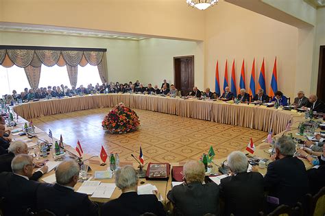 There Takes Place Th Session Of The Hayastan All Armenian Fund Board