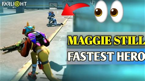 Maggie Still Fastest Hero Farlight Rush Gameplay Youtube