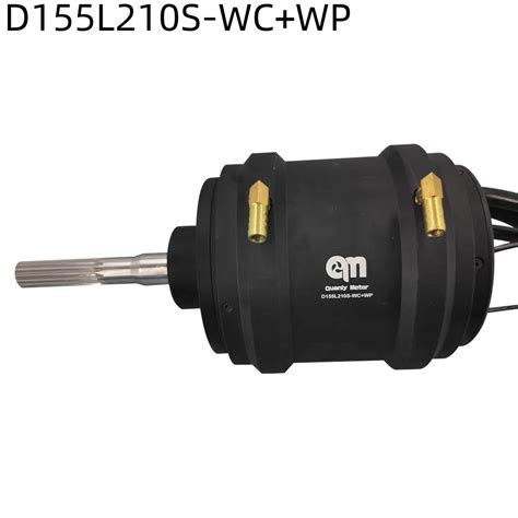 D155l210 Water Cooled And Waterproof Brushles Motor 45kw Water Cooled Electric Motors Dongguan