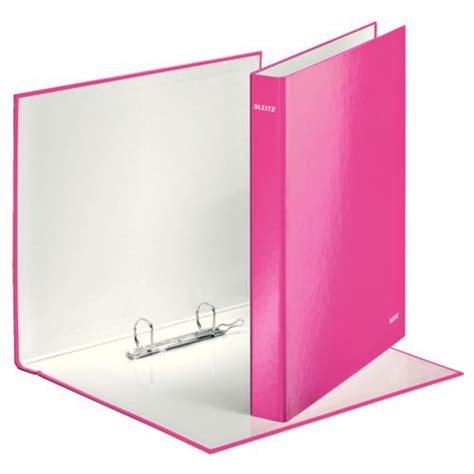 Leitz 42410023 Ring Binder A4 Rose In Stock Quzo UK