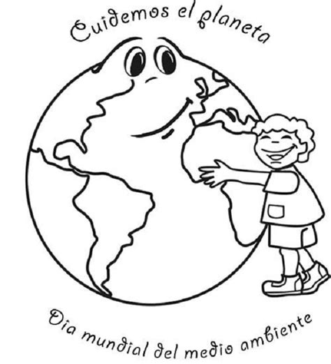 Dibujos Del Día Mundial Del Medio Ambiente Para Colorear Descargar E Imprimir Colorear Imágenes