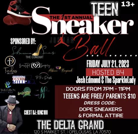 1st Annual Sneaker Ball City Of Opelousas