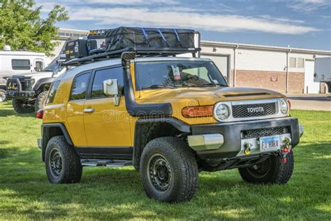 Toyota Fj Cruiser With Off Road Upgrades Editorial Photo Image Of