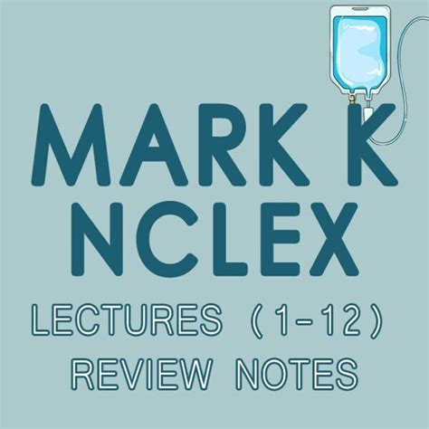 Mark Klimex Nclex Review Lecture Notes Etsy