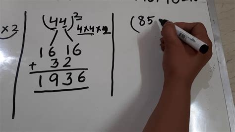 Easy Trick To Find Out Square Of Two Digit Numbers YouTube