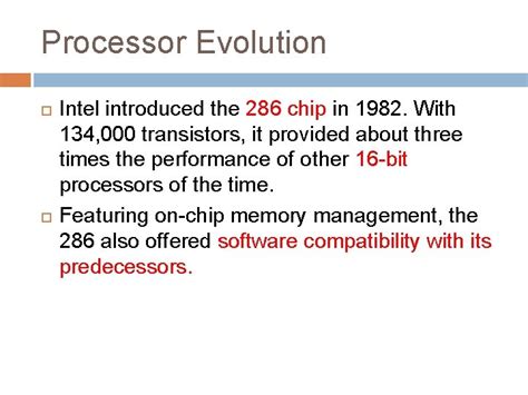 CHAPTER 3 PROCESSOR TYPES AND SPECIFICATIONS PART 1