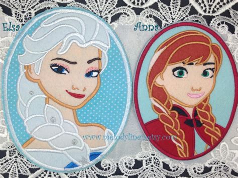 Large Frozen Iron On Patch Frozen Elsa Iron On Patch Etsy