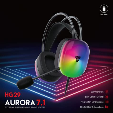 Fantech Gaming Headset Hg Rgb Black Studio Online