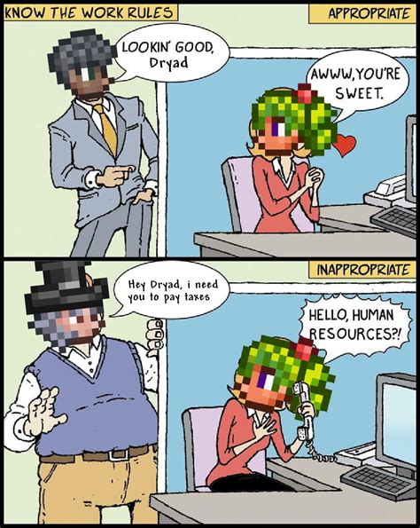 Rterraria On Twitter Flirting Vs Harassment X3jpuro6lp