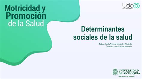 Determinantes Sociales De La Salud YouTube