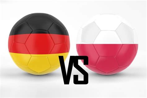 Premium Photo | Germany vs poland football