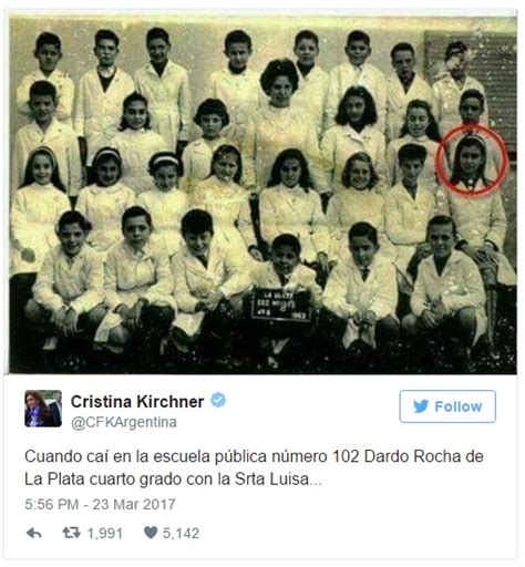 Con Una Foto Cfk Criticó A Mauricio Macri Por El Conflicto Docente