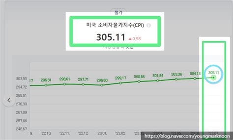 Cpi소비자물가지수 뜻 개념 끝판왕 정리 발표일과 확인 방법까지 네이버 블로그