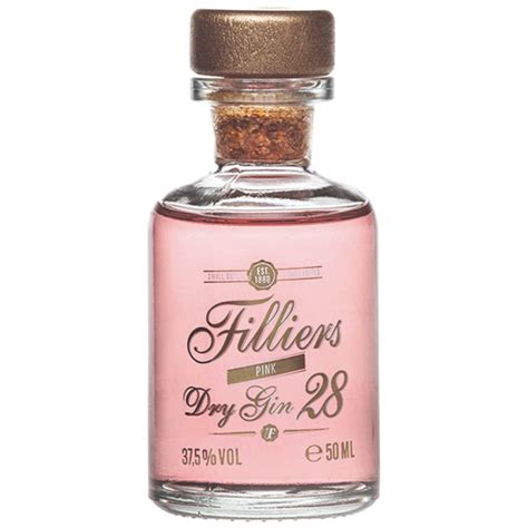 Buy Filliers Dry Gin 28 Pink Mini 5cl Online GinFling Nl