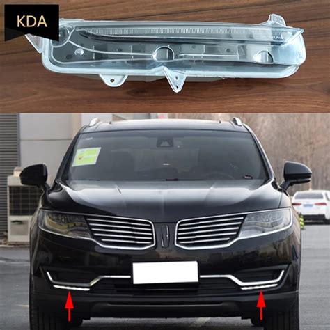 Auto Left Right Led Daytime Running Fog Light For Lincoln Mkx