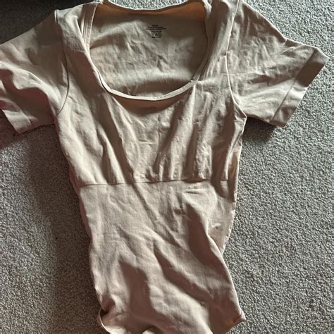 Nude Shapewear Bodysuit Depop