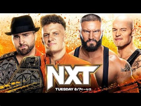 Tony D Angelo Stacks Vs Bron Breakker Baron Corbin WWE NXT 13 2