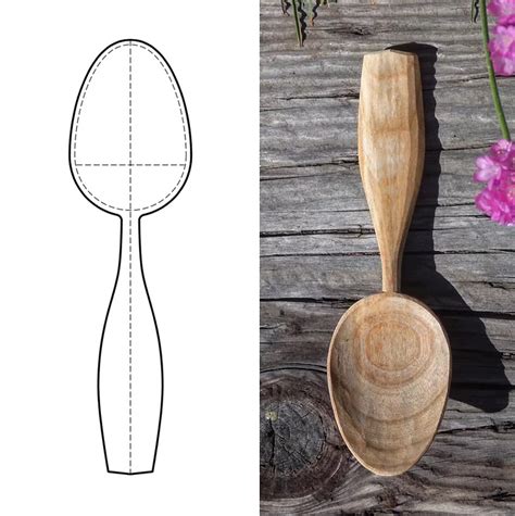 Templates And Tutorials Wpwoodcraft Wood Spoon Carving Wooden Spoon