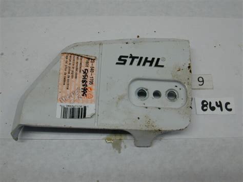 Stihl Ms250 Chainsaw Oem Chain Bar Side Cover Ebay