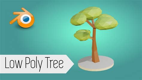 How To Create A Low Poly Tree In Blender 28 Youtube