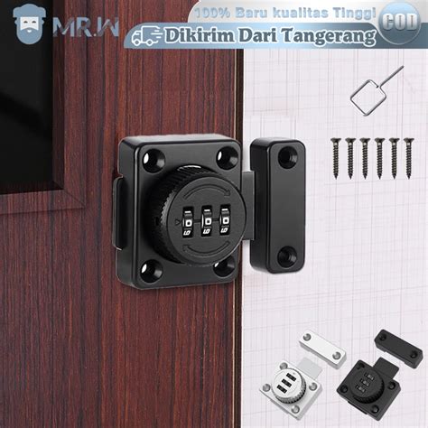 jual set kunci kombinasi  digit  baut gerendel slot laci kunci