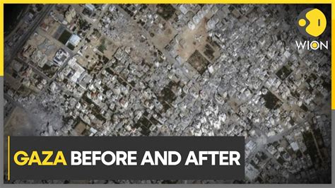 Gaza Strip Before And After Satellite Images Show Destruction