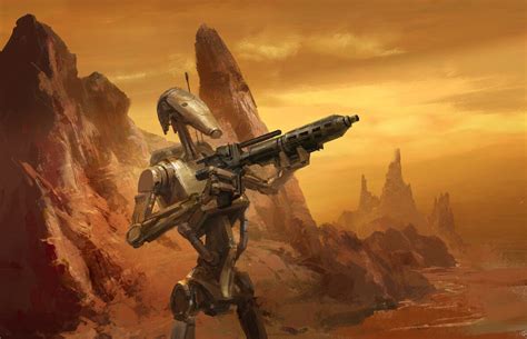 ArtStation - B1 Droids- Star Wars Legion