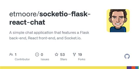 Github Etmoore Socketio Flask React Chat A Simple Chat Application