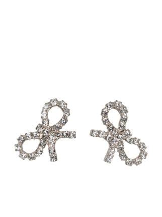 Jennifer Behr Romy Crystal Embellished Earrings Farfetch